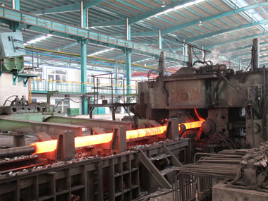 宁波无缝钢管厂家生产线